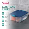 Sterilite 12 Gallon Latch and Carry Storage Tote Box Container - image 2 of 4