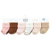 Hudson Baby Cotton Rich Baby Terry Socks 24-Pack, Pink Tan Stripe - image 3 of 3