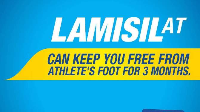 Lamisil AT Terbinafine Hydrochloride 1% Athlete&#39;s Foot Antifungal Cream - 1oz, 2 of 8, play video