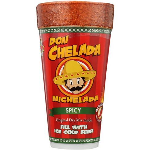 Don Chelada Mixer Michelada Cup Spicy - Case Of 24 - 24 Oz : Target