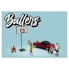 "Ballers" 5 piece Diecast Figure Set Limited Edition to 3600 pieces Worldwide 1/64 Scale Models by American Diorama - image 2 of 3