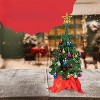 Prextex 22'' Mini Christmas Tree with Lights Ornaments and Presents, Green - 4 of 4