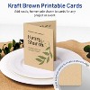 Avery Printable Greeting Cards, 4.25" x 5.5", Kraft Brown, 50ct - 2 of 4