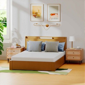 BestMassage 5 Inch Green Tea Memory Foam Mattress Cooling Gel Infused Mattress - 1 of 4