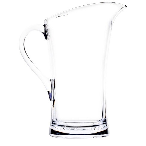 Joyjolt Pila Glass Drink Pitcher With Spout Large 2 Quart Pitcher Jug -  64oz : Target