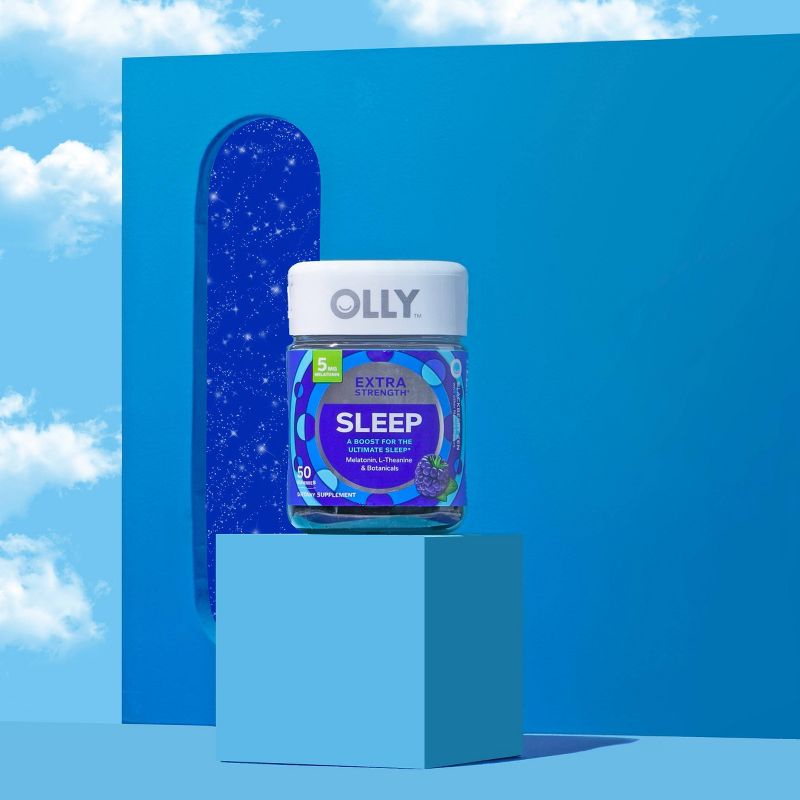 OLLY Extra Strength Sleep Gummies Pouch with 5mg Melatonin - Blackberry Zen, 2 of 10