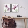 Stupell Industries Purple Flower Bloom Design 2pc Floating Frame Art Set - 2 of 4