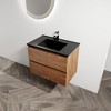 ChicFurnit Bathroom Vanities Modern Vanity with Sleek Design and Ample Storage for Bathroom Spaces, Brown,30”*18.3”*20.5" - 3 of 4
