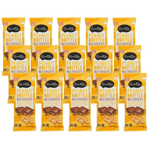 Darrell Lea Peanut Brittle Milk Chocolate Bar - Case of 15/5.6 oz - image 1 of 4