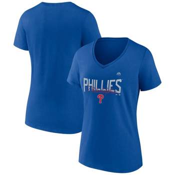 PHILA. ROYAL BLUE #20 BUTTON-DOWN Ackers BASEBALL JERSEY Philadelphia  Phillies