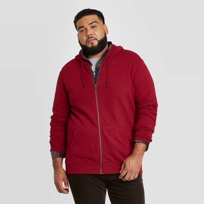 red zip up hoodie target