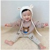 MyKids-USA Baby Cartoon Bear Pattern Solid Color Or Striped Design Cotton Pants - 4 of 4