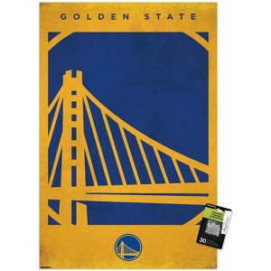 Trends International NBA Golden State Warriors - Logo 25 Unframed Wall Poster Prints - 1 of 4