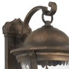 Minka Lavery Rustic Outdoor Wall Light Fixture Bronze Alder Silver 26 3/4" Clear Seedy Glass for Post Exterior Porch Yard Patio - 3 of 4