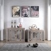 unipaws Wooden Dog Crate with Cushion & Tray - 3 of 4