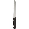 Dexter Russell SG162-8SCB-PCP SofGrip Black 8 In Scalloped Bread Knife - 2 of 3