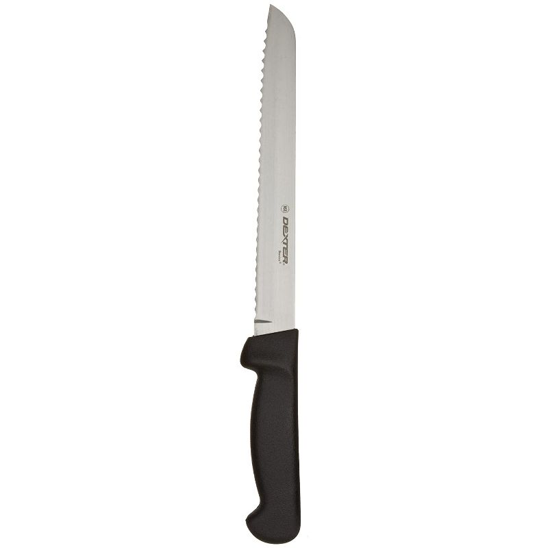 Dexter Russell SG162-8SCB-PCP SofGrip Black 8 In Scalloped Bread Knife, 2 of 4