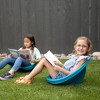 ECR4Kids Leaf Floor Seat, Portable Plastic Kid's Scoop Chair, 6-Piece - 3 of 4