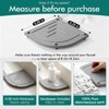 2-Pack Grey Diatomite Drying Tray, Quick-Dry Soap & Sponge Holder Organizer for Bathroom Sink & Kitchen Counter - 2 of 4