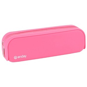 Enday Silicon Pencil Case, Silicon Pencil Pouch Aesthetic, Cute Pencil Pouch, Small Pencil Pouch, Portable Small Pencil Case - 1 of 4