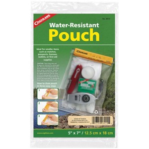 Coghlan's Water Resistant Pouch, Store Matches, Passports, Supplies, & First Aid - 1 of 3