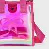 Girls' Mini Jelly Crossbody Bag - art class™ Pink - 4 of 4