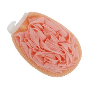 Unique Bargains Double Side Bath Flower Shower Gloves for Bathroom 7.87"x4.92" 1 Pc - 1 of 3