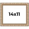 PosterPalooza | 14x11 Modern Bamboo Picture Frame, UV Acrylic, 5 Finishes - 2 of 4