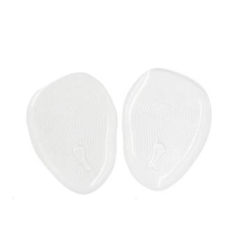 Unique Bargains 6pcs Transparent Gel Oval Shaped Sticky Mini Pad Shoes ...