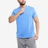 X RAY Men's Basic Henley Neck Short Sleeve T-Shirt - 4 of 4