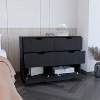 NicBex 4 Drawer Dresser for Bedroom,Modern Chest of Drawers with 2 Lower Cabinets for Dining Room,Living Room,Office,Hallway - 2 of 4