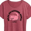 Women's - Pokémon - Relax, Do Nothing Short Sleeve Graphic T-Shirt - 2 of 4