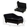 Pet Sofa Bed Couch with Storage, Pet Sofa for Cats and Small Dogs - 3 of 4