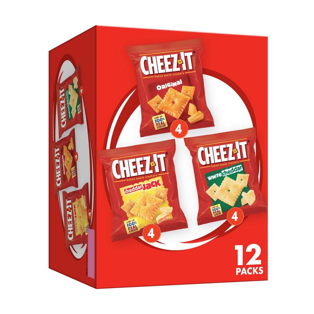 UPC 024100940271 product image for Cheez-It Baked Snack Crackers Variety Pack 12ct | upcitemdb.com