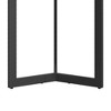 MAYEERTY 19.68" H Round Side Table, Accent End Table with Metal Frame for Living Room, Bedroom, Balcony, Office, Brown - 4 of 4