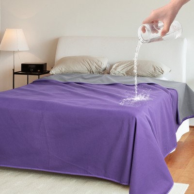 Catalonia Waterproof Bed Blankets for Mens Womens, Bed Cover for Couples Washable, Leakproof Blanket Pad for Adults, Pet - Friendly Bed Blanket