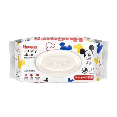 Huggies Simply Clean Fragrance-Free Baby Wipes (Select Count)