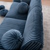 CAVINAS Modern Sofa for Living Room, 84" Loveseat Sofa, Corduroy Sofa Couch, Upholstered Sofa for Apatment Bedroom Home Office - 4 of 4