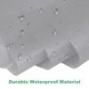Unique Bargains Waterproof Floral DIY Vibrant Colors Flower Wrapping Paper 1 Pc - 2 of 4