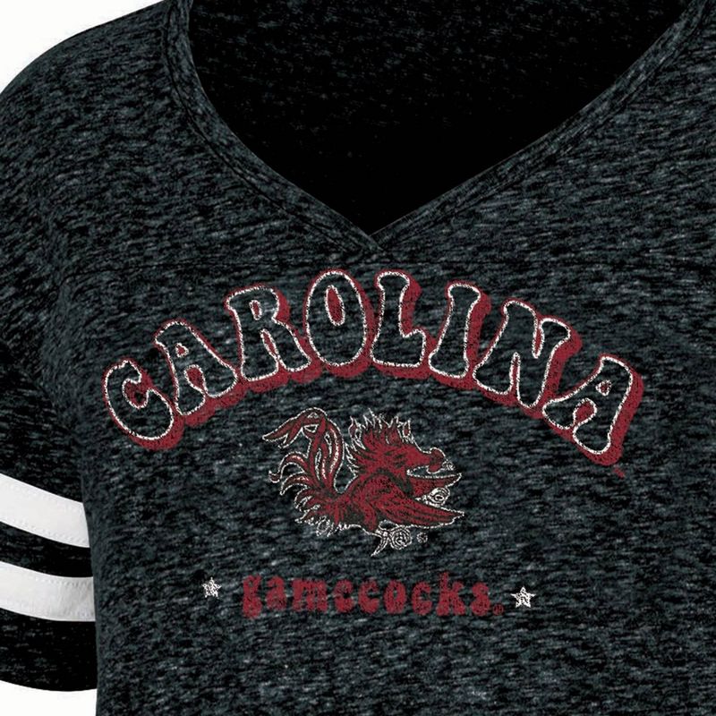 NCAA South Carolina Gamecocks Girls&#39; Tape T-Shirt, 3 of 4