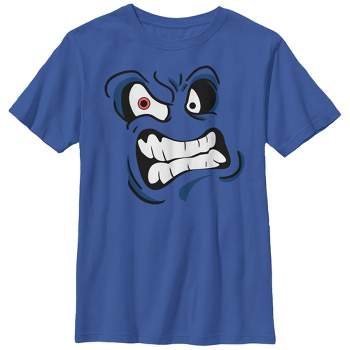Boy's Lost Gods Halloween Angry Monster Face T-Shirt