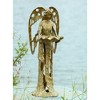 SPI Home Garden Angel Bird Feeder – 27" Cast Iron Sculpture, Decorative Outdoor Feeder with Angel Motif - 2 of 3