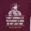 Men's - Yellowstone - Kayce Yesterday's Ride Short Sleeve Graphic T-Shirt - 2 of 4