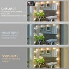 OKD Vanity Tables with 3 Visible Drawers, Farmhouse Vanity Desk with Lights Makeup Mirror - 3 of 4