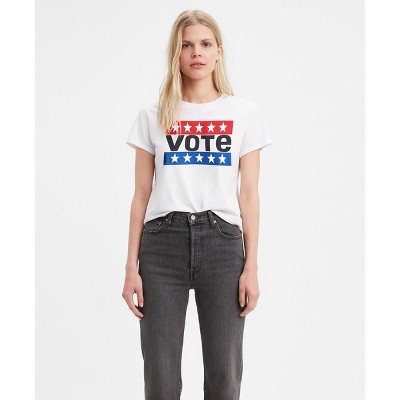 levi's cropped t shirt