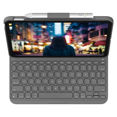 Logitech Slim Folio for iPad 10.9-inch (10th generation) - Oxford Gray_2