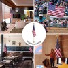 Yescom 8FT Sectional Indoor Flag Pole Kit Eagle Topper Aluminum Gold Pole & 3x5Ft US Flag with  Base Stand Office Hall - 2 of 4