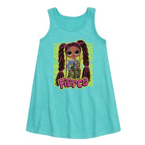 - LOL Surprise! - Fierce Graffiti Graphic Sleeveless Aline Dress - 1 of 3
