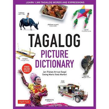 Tagalog Picture Dictionary - (Tuttle Picture Dictionary) by  Jan Tristan Gaspi & Sining Maria Rosa Marfori (Hardcover)