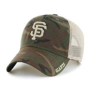 Mlb San Francisco Giants Camo Clean Up Hat : Target